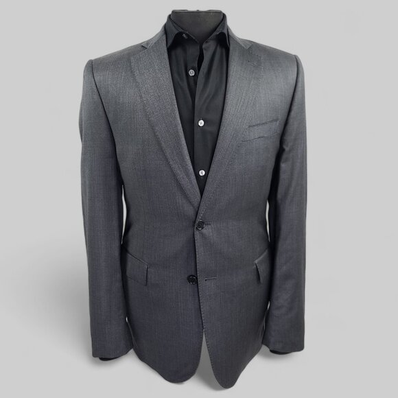 Saks Fifth Avenue Black Label Slim Fit Ermenegildo Zegna Cloth Blazer 40R - Picture 2 of 16